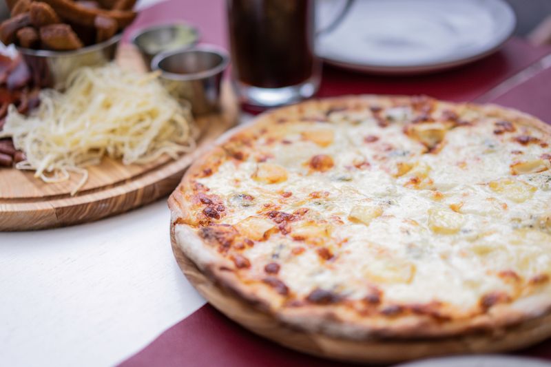 Giordanos BBQ Chicken Thin Crust Pizza